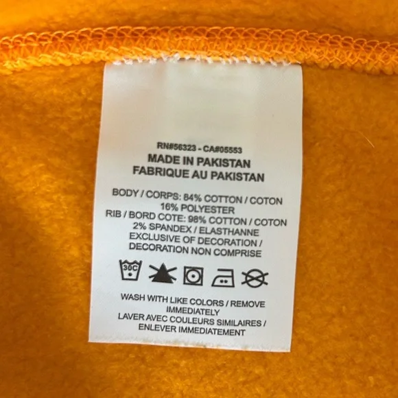 Nike | Men's Vibrant Tangerine Orange Phoenix Fleece Crewneck Sweatshirt size XL - Picture 11 of 12